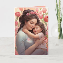 A Mother's Embrace (1)  Mother's Day Card