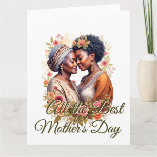 A Mother's Embrace – A Timeless Bond in Bloom Card