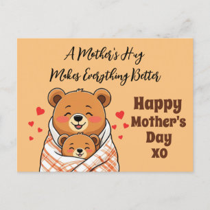 A Mother's Hug Makes Everything Better Postcard