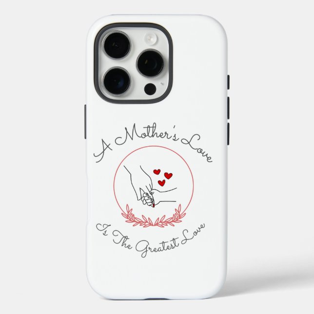 A Mother's Love Case-Mate iPhone Case (Back)