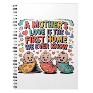 A Mother's Love Is The First Home We Ever Know Notebook