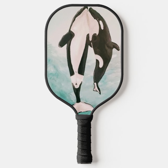 "A Mothers' Love" Orca Pickleball Paddle (Front)