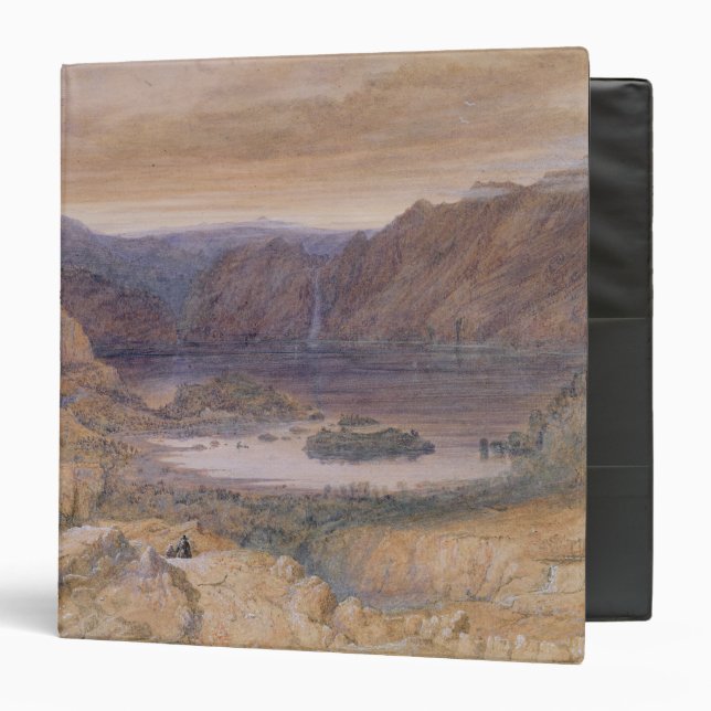 A Mountain Lake, Norway, c.1827 Binder (Front/Inside)
