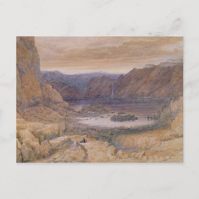 A Mountain Lake, Norway, c.1827 Postcard (Front)