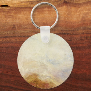 A Mountain Scene, Val d’Aosta – Joseph Mallord... Keychain