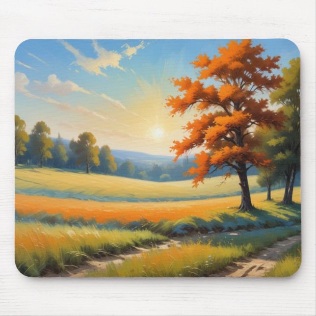 A Mouse Pad For Your Home Office (Front)