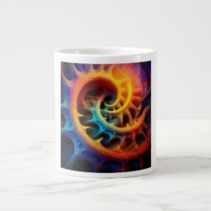 A Much Confused Mandelbrot Set Large Coffee Mug