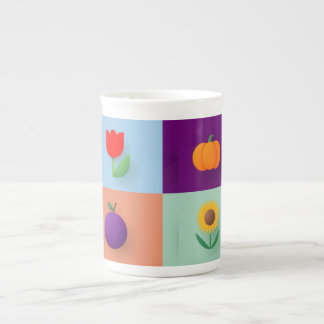 A mug filled with autumn