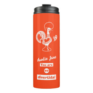 A mug for auntie in Portuguese language