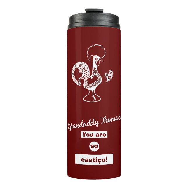 A mug for grandady in Portuguese language (Front)