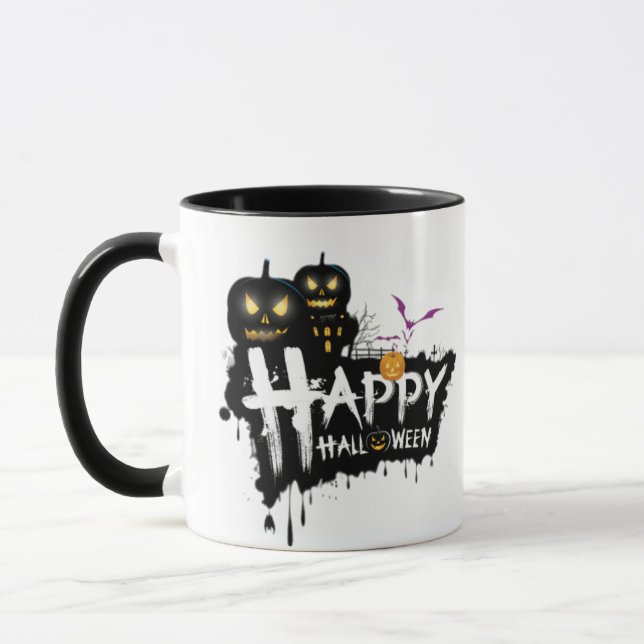  A mug for  juices and hot drinks for Halloween (Left)