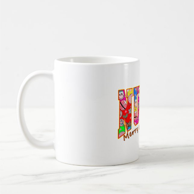A mug with unique graphics for unique people (Left)