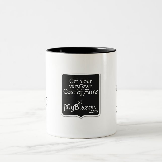 A mug with your very own Coat of Arms (Center)