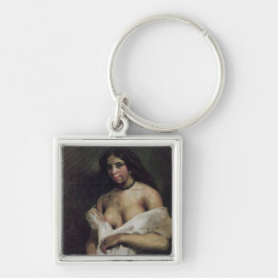 A Mulatto Woman, c.1821-24 Keychain