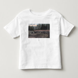 A Mule Team at Camp Lewis Toddler T-shirt