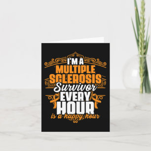 A Multiple Sclerosis Survivor Support Ms Awareness Card