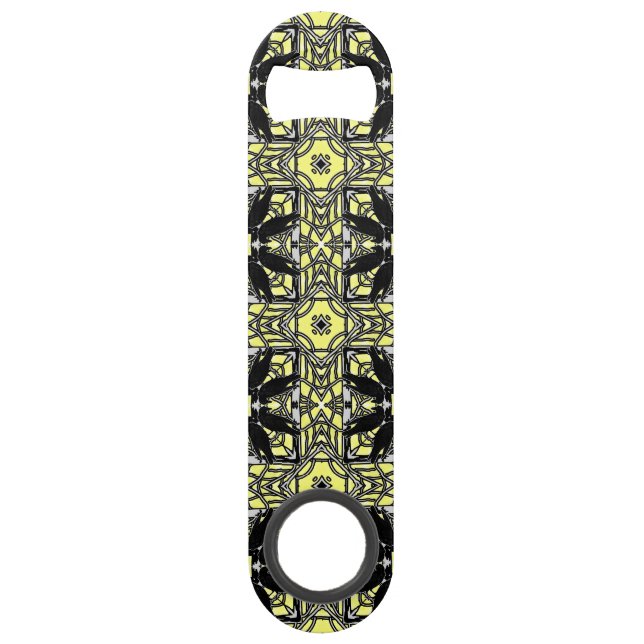 A Murder Of Crows Kaleidoscope Square Bar Key (Front)