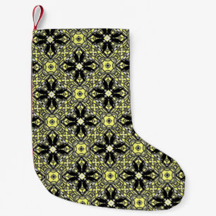 A Murder Of Crows Kaleidoscope Square Small Christmas Stocking