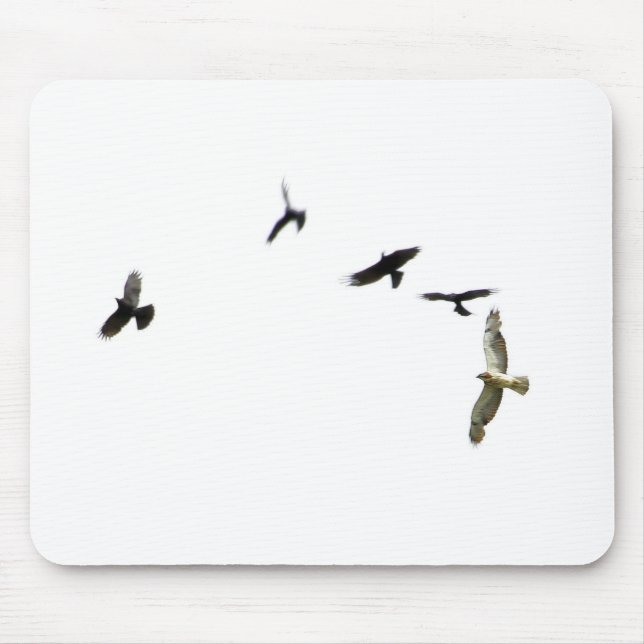 A Murder of Crows Mouse Pad (Front)