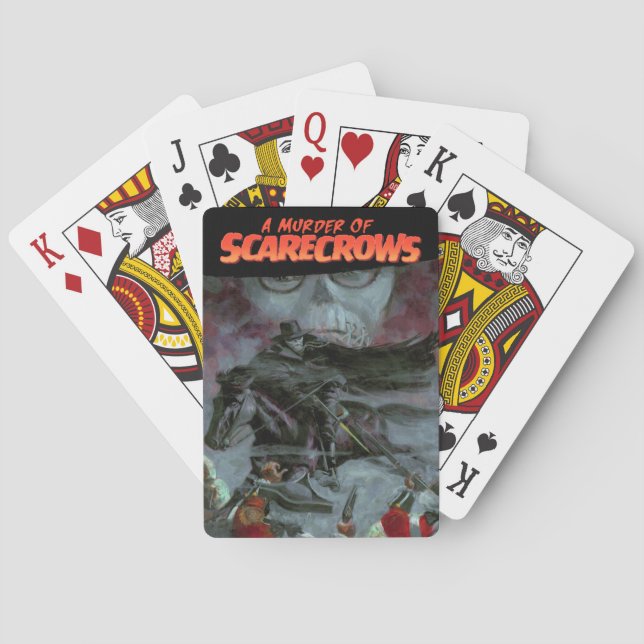 A Murder of Scarecrows playing cards (Back)