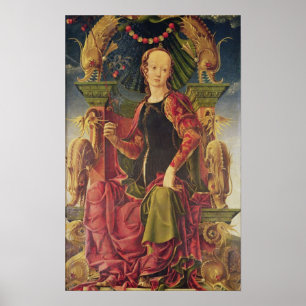 A Muse, c.1455-60 Poster
