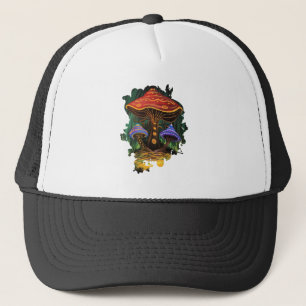 A Mushroom World Trucker Hat