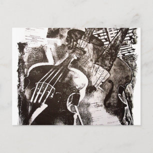 A musica de Shakespeare IV Postcard