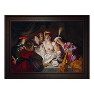A Musical Company by Gerard Seghers Photo Print