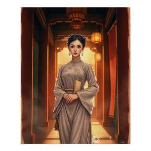 A mysterious Chinese palace maid Poster