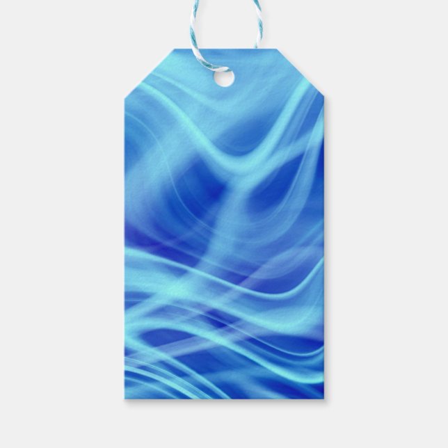 A Mystical Blue Fog  Gift Tags (Front)
