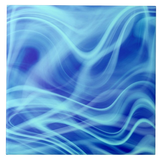 A Mystical Blue Fog  Tile (Front)