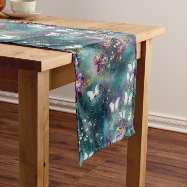 A Mystical Butterfly Series Design 11 Long Table Runner (In Situ)