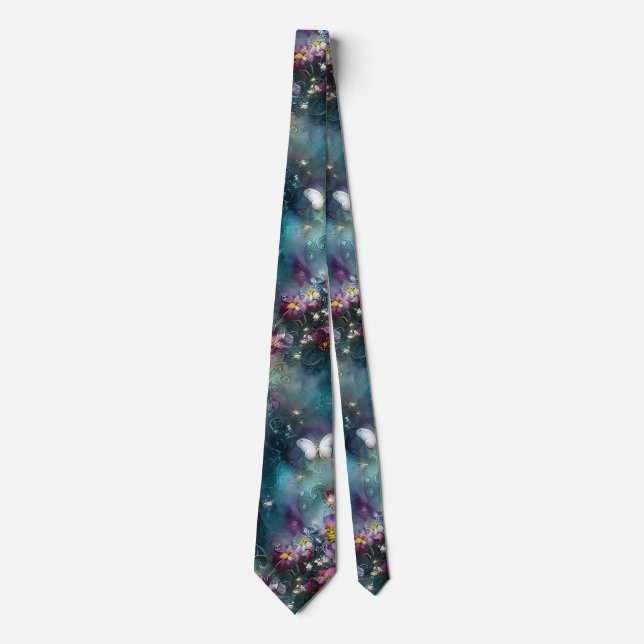 A Mystical Butterfly Series Design 11 Tie (Front)