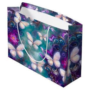 A Mystical Butterfly Series Design 1 Large Gift Bag