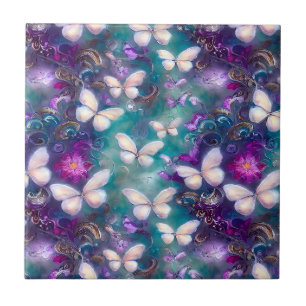 A Mystical Butterfly Series Design 1 Tile