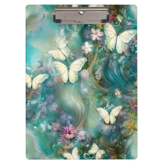 A Mystical Butterfly Series Design 3 Clipboard (Front)
