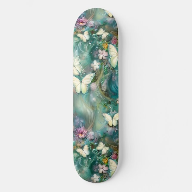 A Mystical Butterfly Series Design 3 Skateboard (Front)