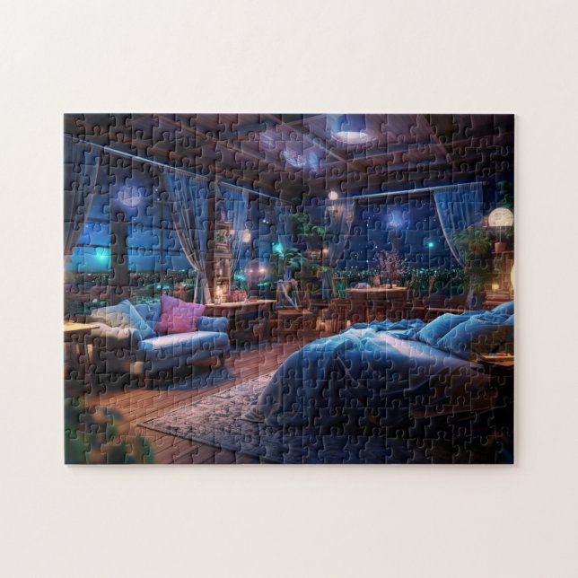 A Mystical Escape Under the Stars Jigsaw Puzzle (Horizontal)