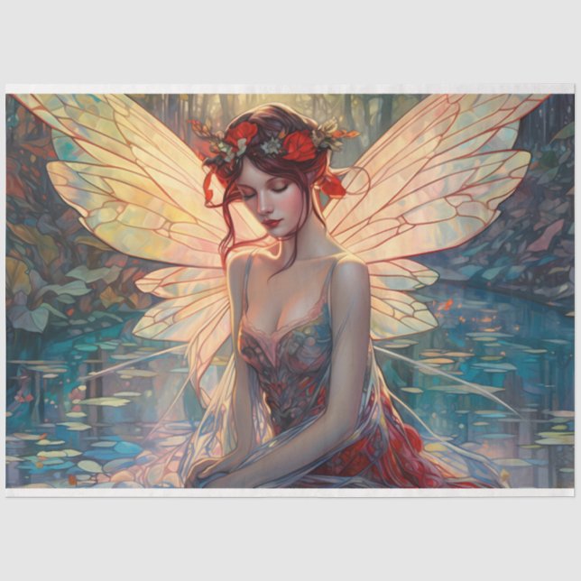 A Mystical Fairy Series Design 10 Tissue Paper (Front)