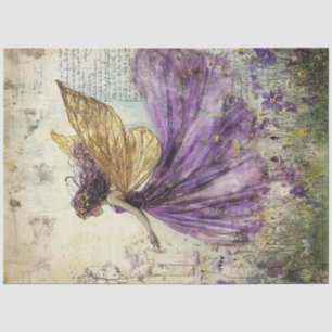 A Mystical Lavender Fairy Series Design #5 Tissue Paper