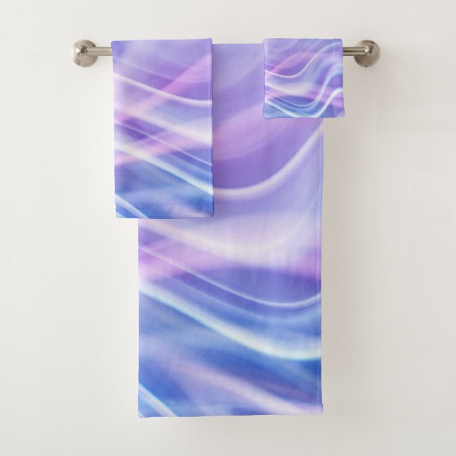 A Mystical Pastel Fog  Bath Towel Set (Insitu)