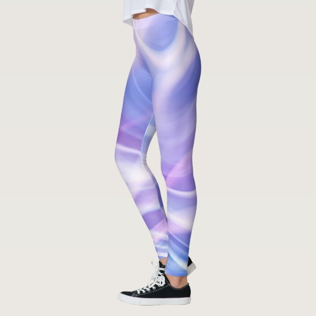 A Mystical Pastel Fog  Leggings (Left)