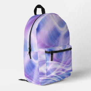 A Mystical Pastel Fog  Printed Backpack