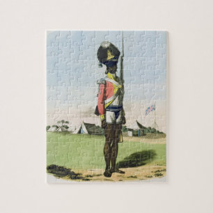 A Naigue of the Bombay Battalion, plate 28 from 'O Jigsaw Puzzle