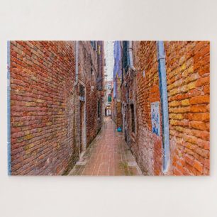 A narrow Venice street, Italy Jigsaw Puzzle