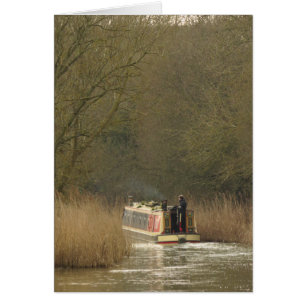 A Narrowboat on the Oxford Canal.