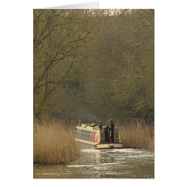 A Narrowboat on the Oxford Canal. (Front)