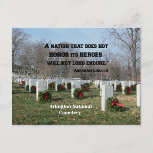 A nation that does not honour its heroes postcard