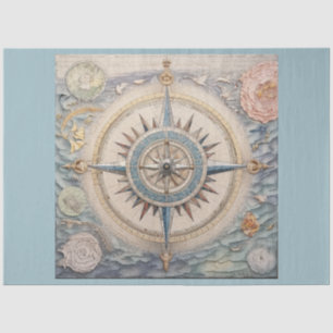 A Nautical Compass Series Design 11 Tissue Paper