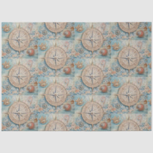 A Nautical Compass Series Design 21 Tissue Paper
